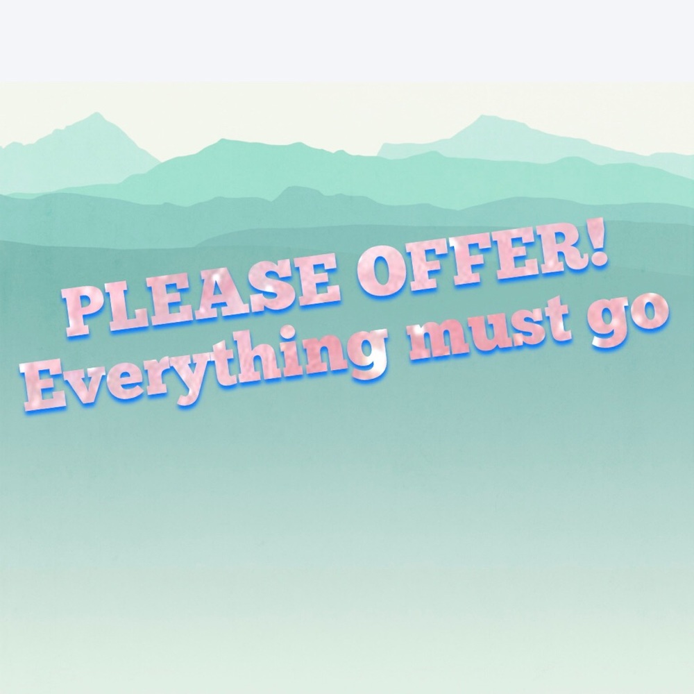 Visit my closet and offer away!